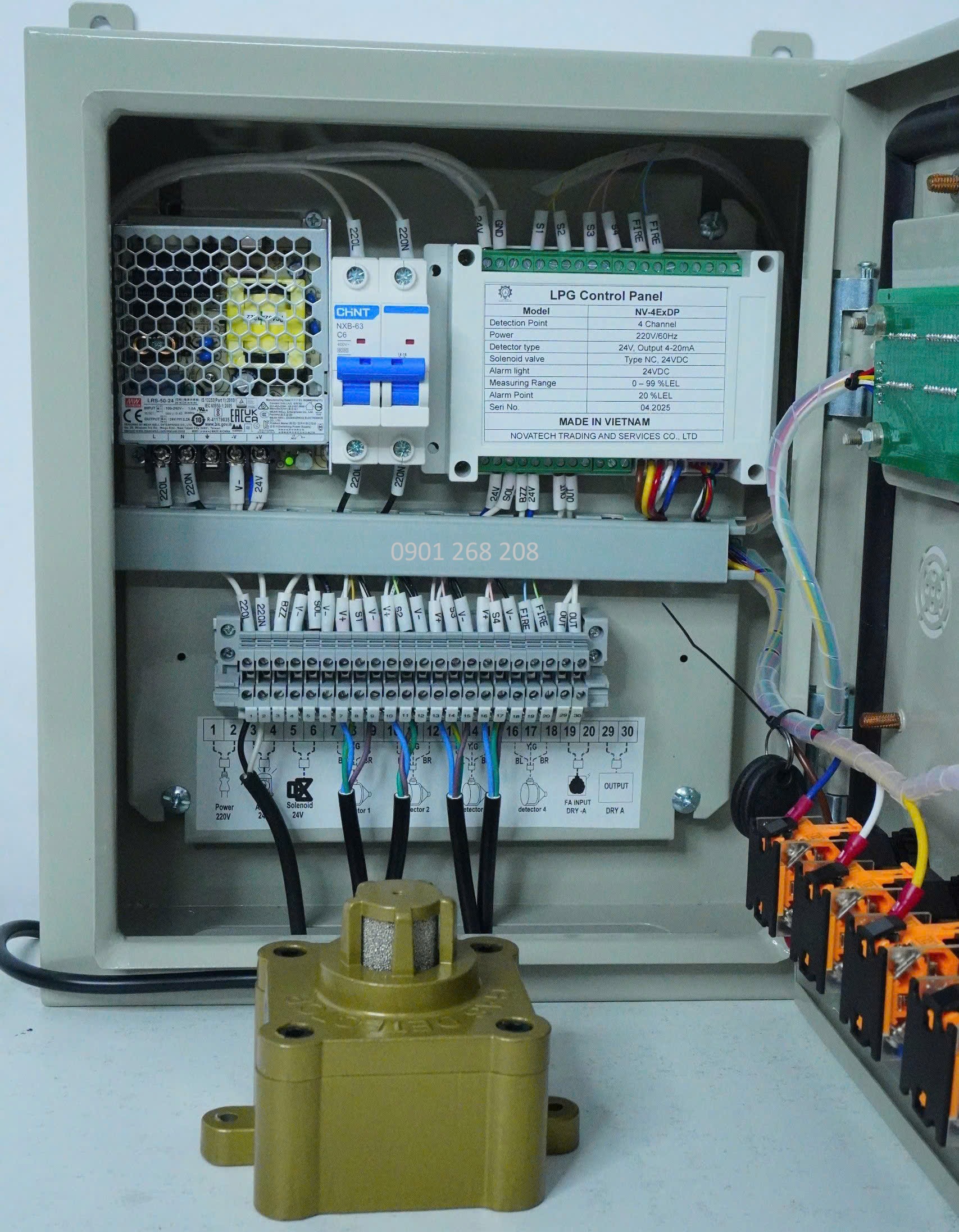 Tu bao ro gas Viet Nam NV-4EXDP